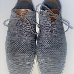 IZOD Men's Breeze Knit Casual Oxford Style Shoes Sneaker Memory Foam Gray,13